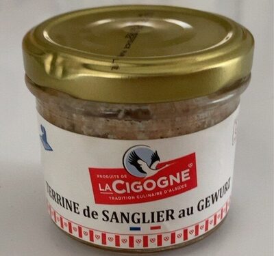 Terrine de sanglier au gewurz