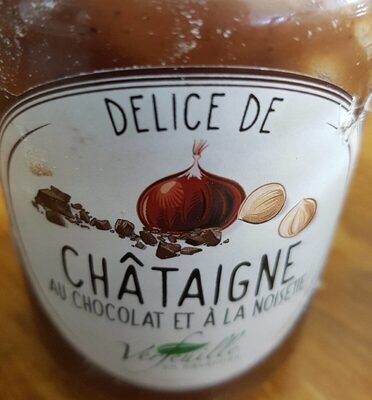 Delice de chataigne au chocolat et a la noisette VERFEUILLE
