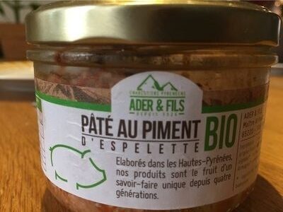 Paté au piment d'espelette bio