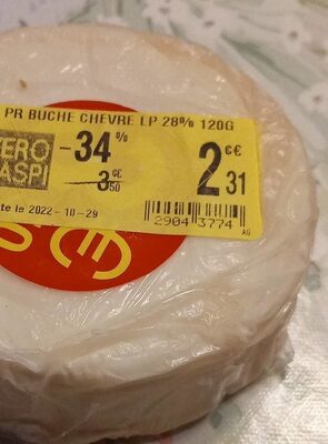 Pr Bûche Chèvre