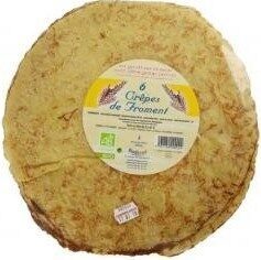6 Crepes de Froment bio