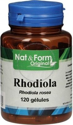 Rhodiola -120 Gélules - Nat & Form