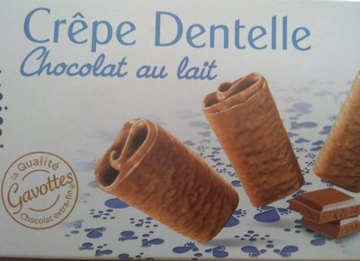 Gavottes crêpes dentelle chocolat au lait