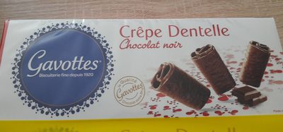 crêpes dentelle chocolat noir