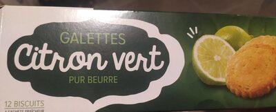 Galettes citron vert pur beurre