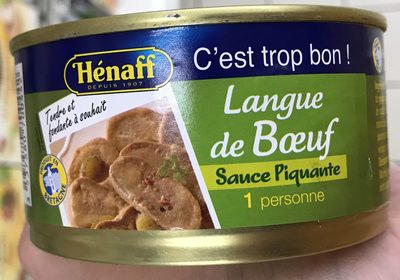 Langue De Boeuf Sauce Piquante Henaff - 1 / 4 - 205gr