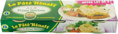 Paté Ail et fines herbes