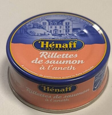 Rillettes de saumon à l’aneth