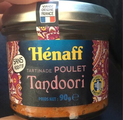 Tartinade poulet tandoori