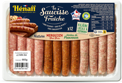 La saucisse fraîche