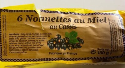 Nonnettes Miel Cassis