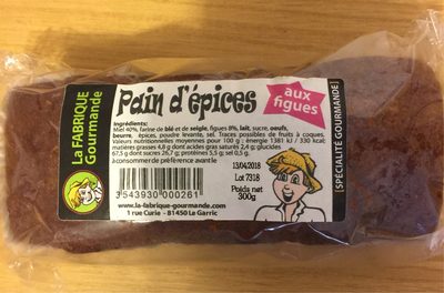 Pain d’épices aux figues