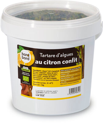 Tartare d'algues