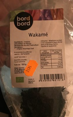 Wakamé En Flocons Bio