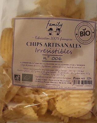 Chips artisanales irrésistibles