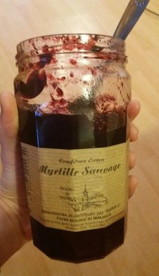 Confiture extra myrtille sauvage