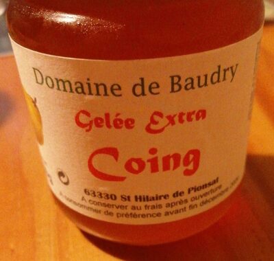 Gelée extra coing