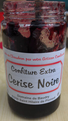 Confiture extra cerise noir