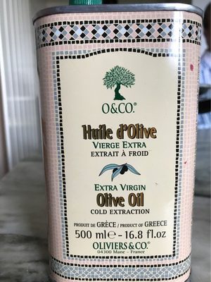 Huile d'olive vierge extra
