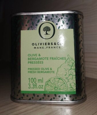Olive & bergamote fraîche pressée