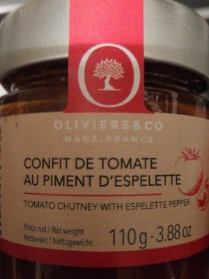 Confit de Tomate au Piment d'Espelette
