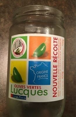 Olives vertes lucques