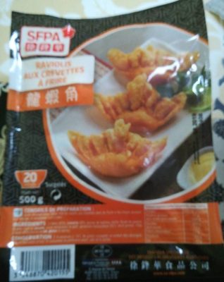 Raviolis aux Crevettes