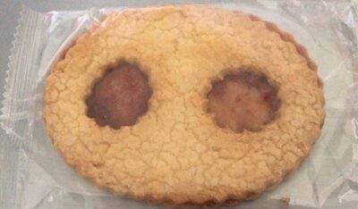 Biscuit artisanal lunette à la fraise