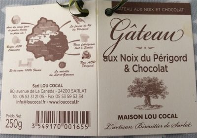 Gâteau aux Noix du Périgord & Chocolat