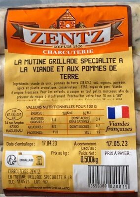 La mutine spécialité à la viande