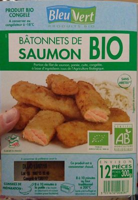 Batonnets De Saumon Bio Panes X12
