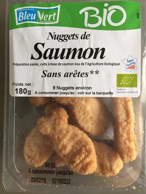 Nuggets de saumon bio