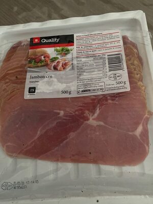 Jambon cru Tranché