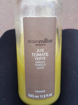 Jus de tomate verte