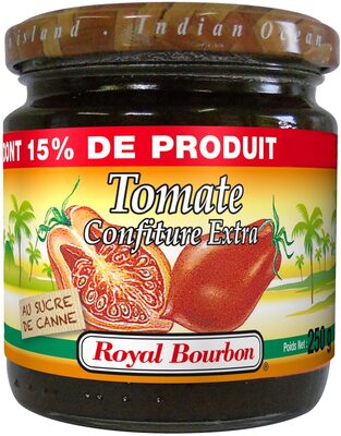Confiture tomate 250g 15% offert