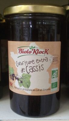 Confitures extra de Cassis