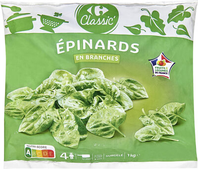 Épinards en branches