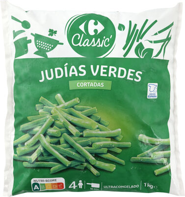 Judías troceadas