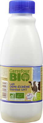Lait DEMI-ECREME Stérilisé UHT