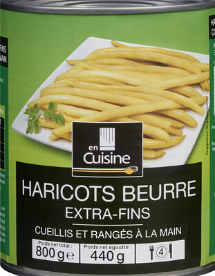 Haricots beurre extra-fins