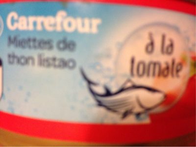 MIETTES de thon Listao Péché à la canne