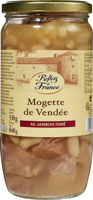 Mogettes de vendée au jambon fumé