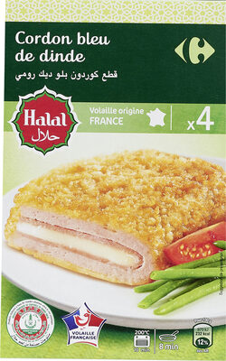 Cordon bleu de dinde Halal
