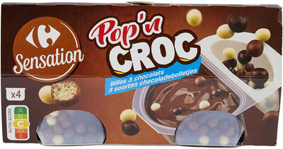 Pop'n CROC Billes 3 chocolats