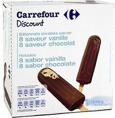 16 Bâtonnets GLACÉS