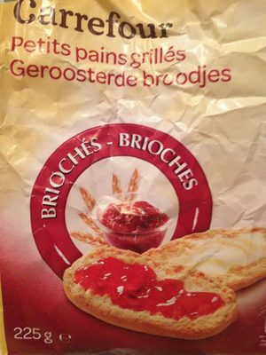 Petits Pains Briochés Grillés