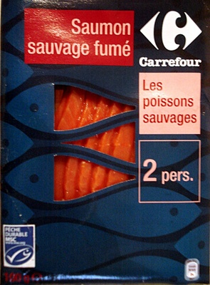 Saumon sauvage fumé