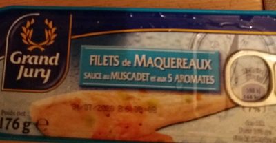 Filets de maquereaux sauce au Muscadet et aux 5 aromates
