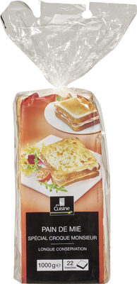 Pain de mie special croque monsieur