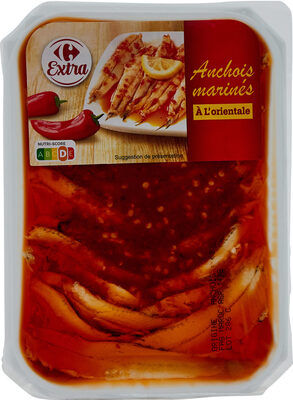 Anchois marinés A L'orientale